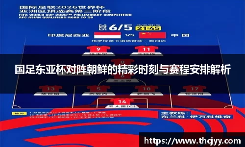 国足东亚杯对阵朝鲜的精彩时刻与赛程安排解析